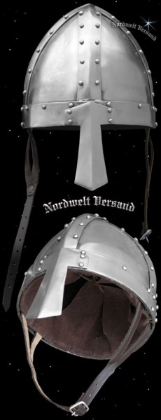 Wikingerhelm Normannenhelm mit Nasenschutz Helm der Wikinger und Normannen