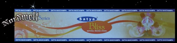 Bliss Räucherstäbchen Satya Nag Champa Gelassenheit räuchern Yoga-Serie