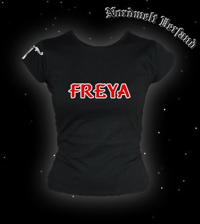 Frauen T-Shirt Freya mit Irminsul T-Hemd 