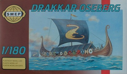 Wikingerschiff Modellbau Oseberg 1/180